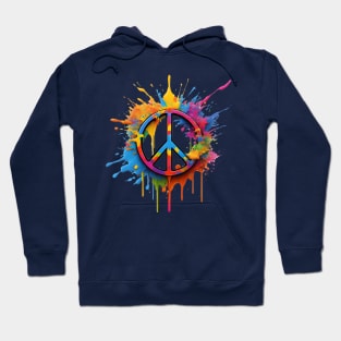 Peace Tie Dye Hoodie